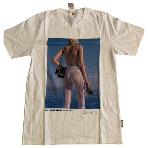 Pre-owned Wolford T-shirt In White