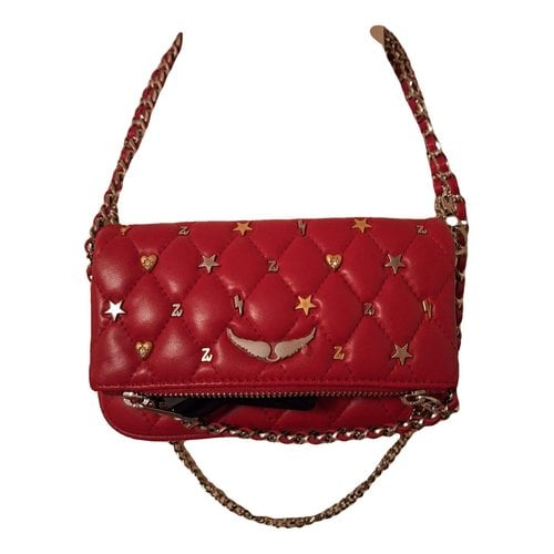 Pre-owned Zadig & Voltaire Leather Crossbody Bag In Red