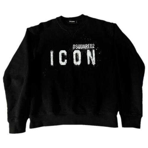 Pre-owned Dsquared2 Sweatshirt In Black