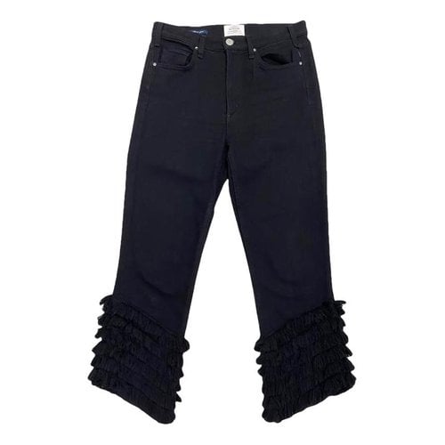 Pre-owned Mcguire Straight Jeans In Black
