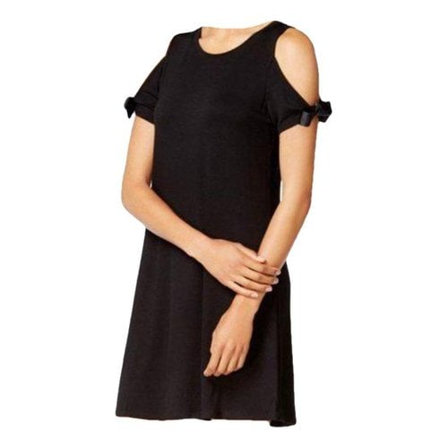 Pre-owned Kensie Mini Dress In Black