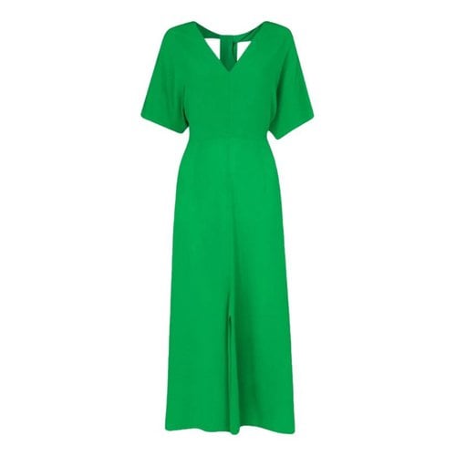 Pre-owned Whistles Maxi Dress In Green