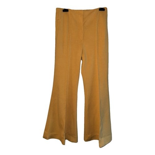 Pre-owned Celine Wool Trousers In Other
