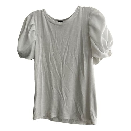 Pre-owned Laundry By Shelli Segal T-shirt In White