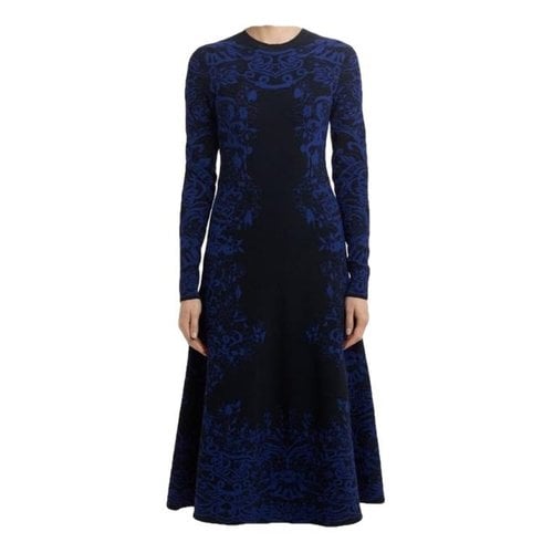 Pre-owned Valentino Mid-length Dress In Blue