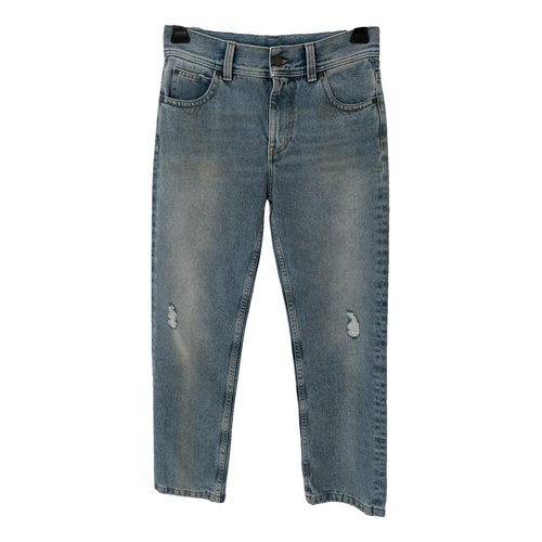 Pre-owned Palm Angels Straight Jeans In Blue