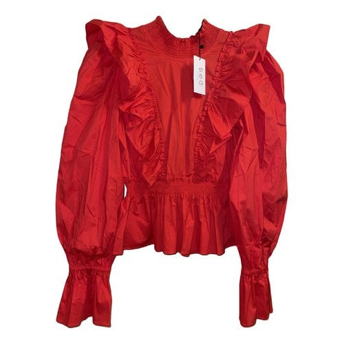 Pre-owned Sea New York Blouse In Red