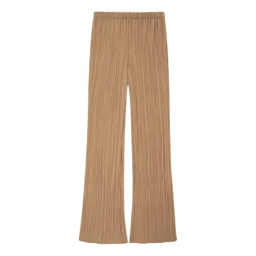Pre-owned Anine Bing Trousers In Brown