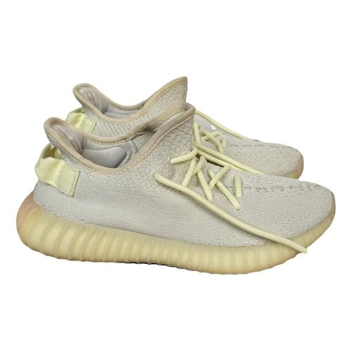 Pre-owned Yeezy X Adidas Boost 350 V2 Trainers In Yellow