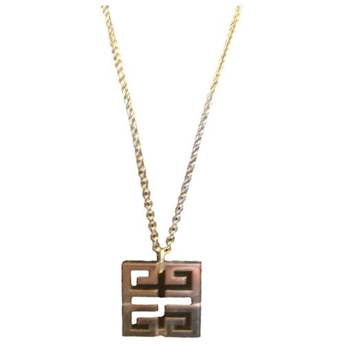 Pre-owned Givenchy Necklace In Silver