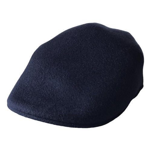 Pre-owned Borsalino Wool Hat In Blue