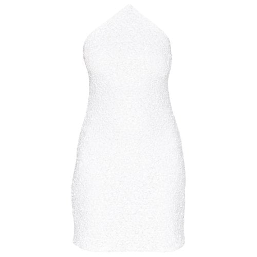 Pre-owned Y.a.s. Mini Dress In White