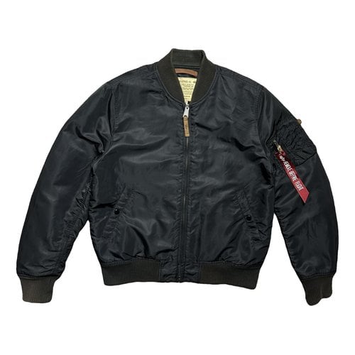 Pre-owned Alpha Industries Jacket In Black