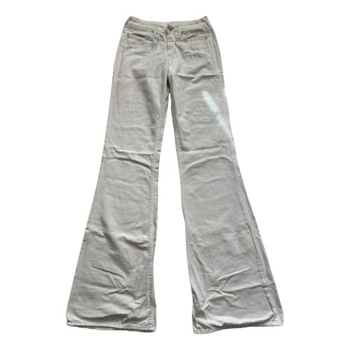Pre-owned True Religion Bootcut Jeans In White