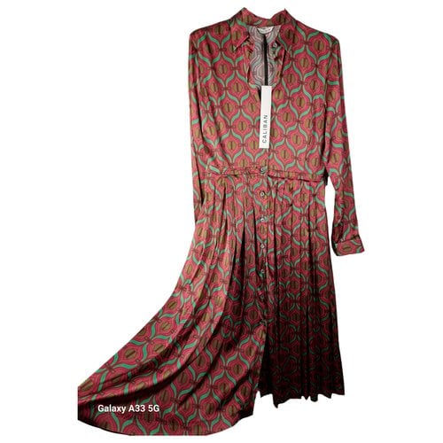 Pre-owned Caliban Mid-length Dress In Multicolour
