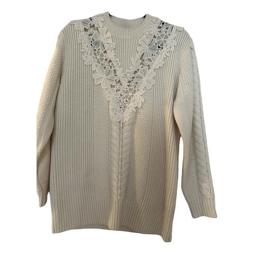Pre-owned See By Chloé Wool Jumper In White