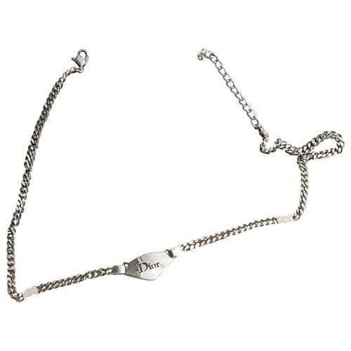 Pre-owned Dior Silver Necklace