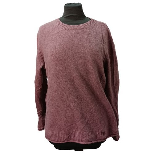 Pre-owned Ballantyne Cashmere Jumper In Pink
