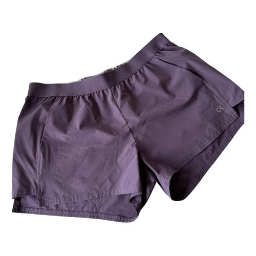 Pre-owned Calvin Klein Shorts In Purple