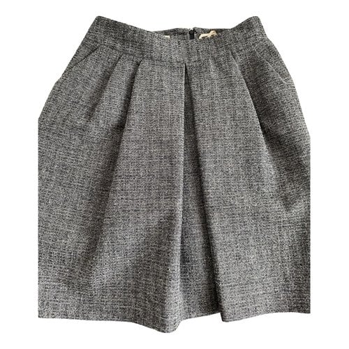 Pre-owned Marni Wool Skirt In Grey