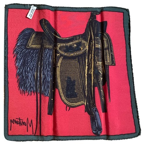 Pre-owned Claude Montana Silk Handkerchief In Other