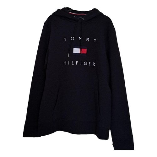 Pre-owned Tommy Hilfiger Sweatshirt In Navy