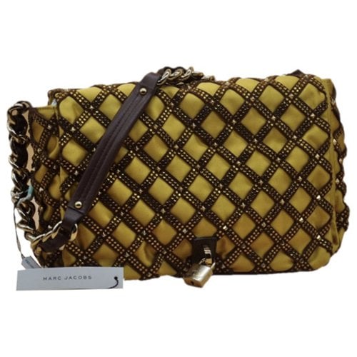 Pre-owned Marc Jacobs Silk Handbag In Gold