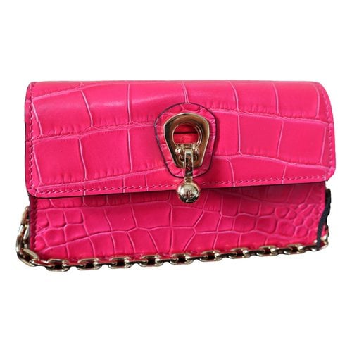 Pre-owned Ermanno Scervino Leather Handbag In Pink