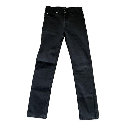 Pre-owned Apc Slim Jean In Black