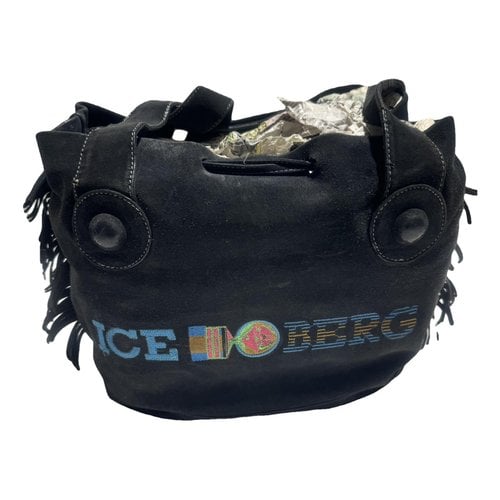 Pre-owned Iceberg Handbag In Black