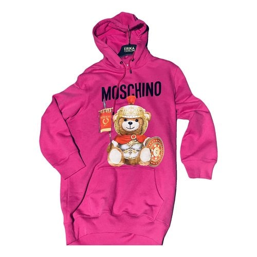 Pre-owned Moschino Sweatshirt In Pink