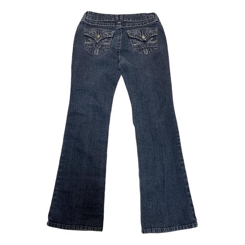 Pre-owned American Vintage Bootcut Jeans In Navy