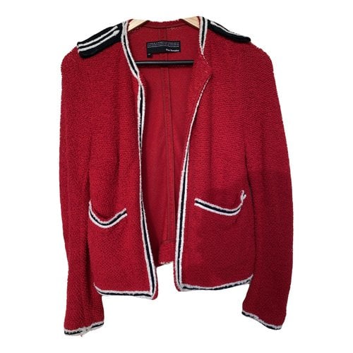 Pre-owned The Kooples Jacket In Red