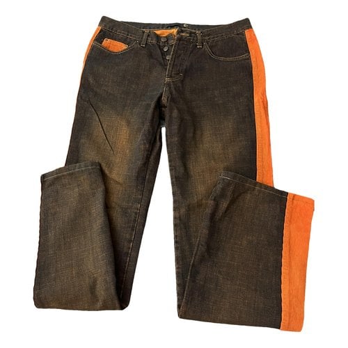 Pre-owned Just Cavalli Jeans In Orange
