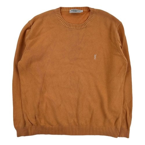 Pre-owned Saint Laurent Sweatshirt In Orange