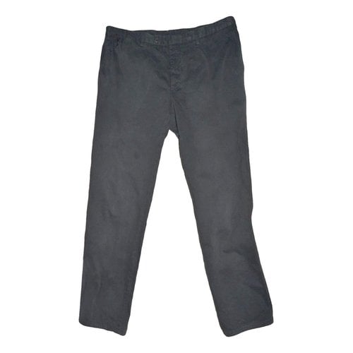 Pre-owned Fay Trousers In Grey