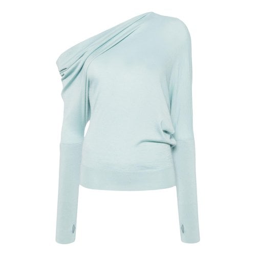 Pre-owned Tom Ford Cashmere Jumper In Turquoise