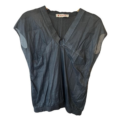 Pre-owned Marni Vest In Black