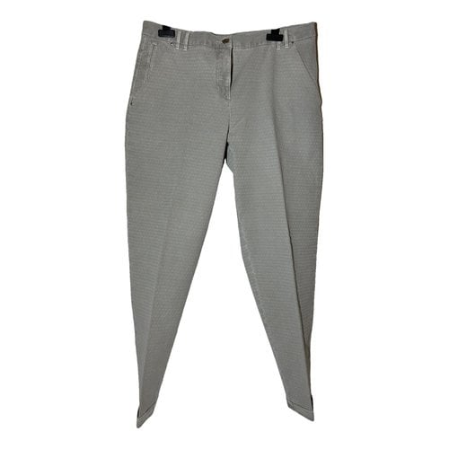 Pre-owned Jacob Cohen Chino Pants In Grey