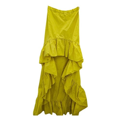 Pre-owned Pinko Dress In Yellow