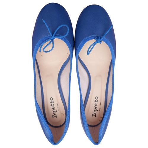 Pre-owned Repetto Leather Heels In Blue
