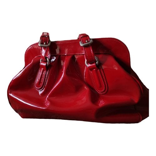 Pre-owned Hobbs Leather Handbag In Red