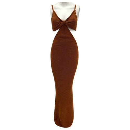 Pre-owned Cult Gaia Maxi Dress In Brown