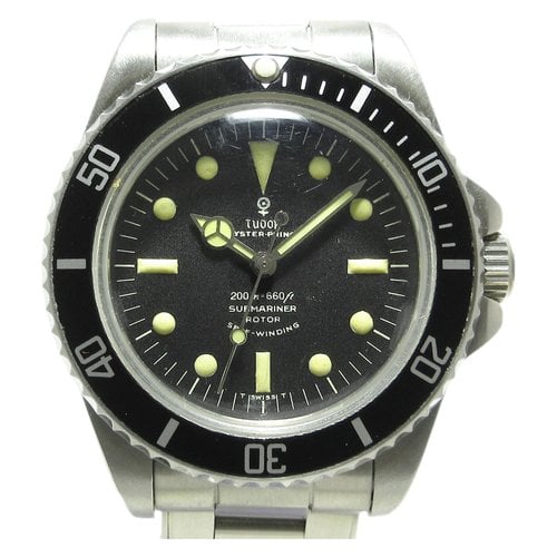 Pre-owned Tudor Oyster Watch In Black