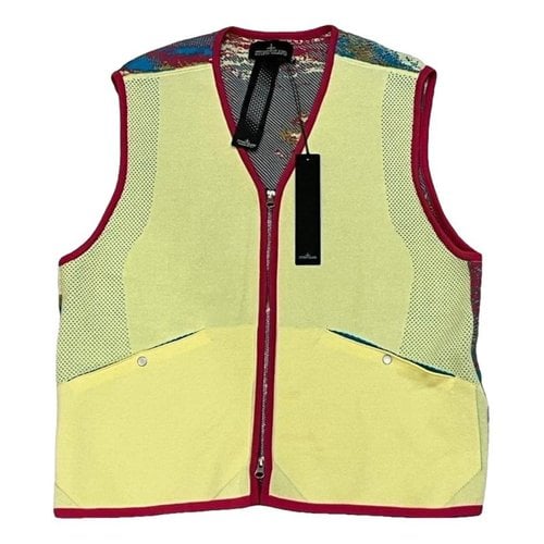 Pre-owned Stone Island Vest In Yellow