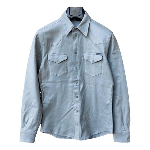 Pre-owned Dolce & Gabbana Shirt In Blue