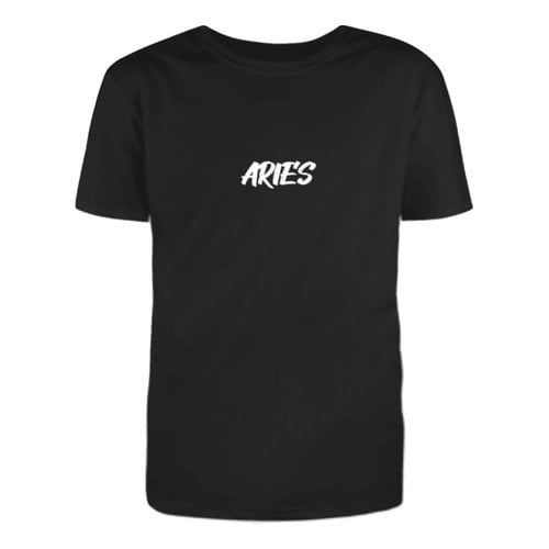 Pre-owned Aries T-shirt In Black
