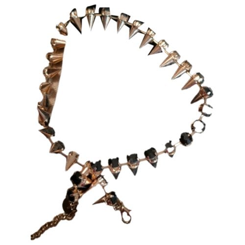Pre-owned Pinko Necklace In Gold
