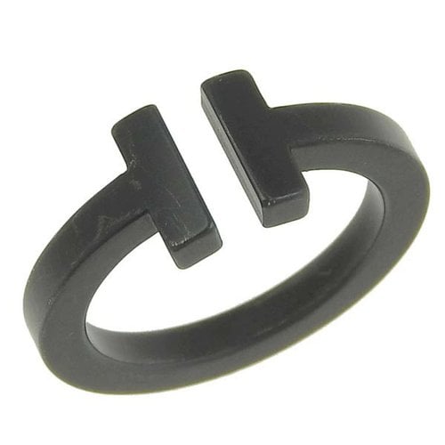 Pre-owned Tiffany & Co Ring In Black
