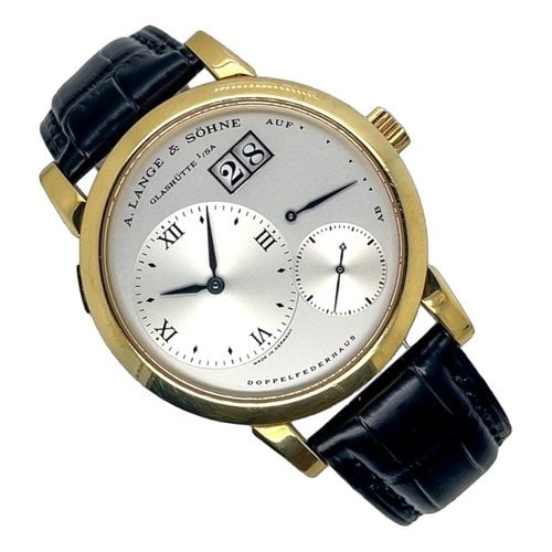 Pre-owned A. Lange & Sohne Yellow Gold Watch